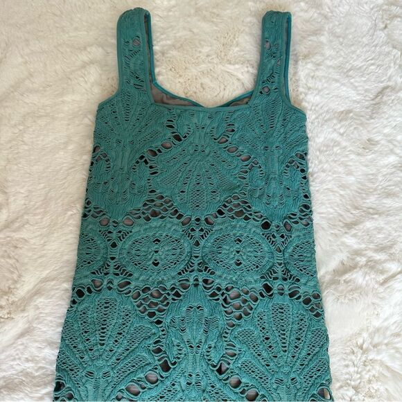 Intimately Free People FP blue medallion sleeveless slip mini bodycon tank dress - Picture 6 of 15